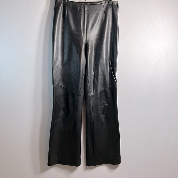 Danier Pants - Danier Italian Leather Straight Leg Pants size 8